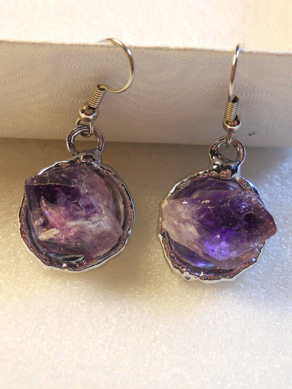 Amethyst Drop Earrings